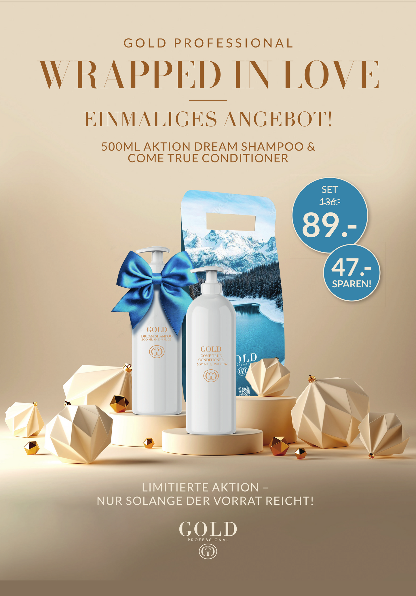 GOLD Winter Wrap Bundle 500ml