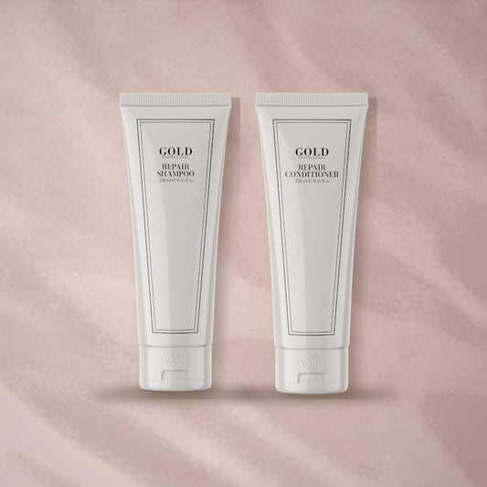 REPAIR SHAMPOO & REPAIR CONDITIONER Set – GOLD Professional